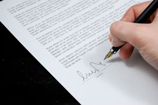 Loan Signing documents
